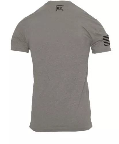 GLOCK PERFECTION TEE SHORT – SLEEVE T SHIRT XL STONE GREY
