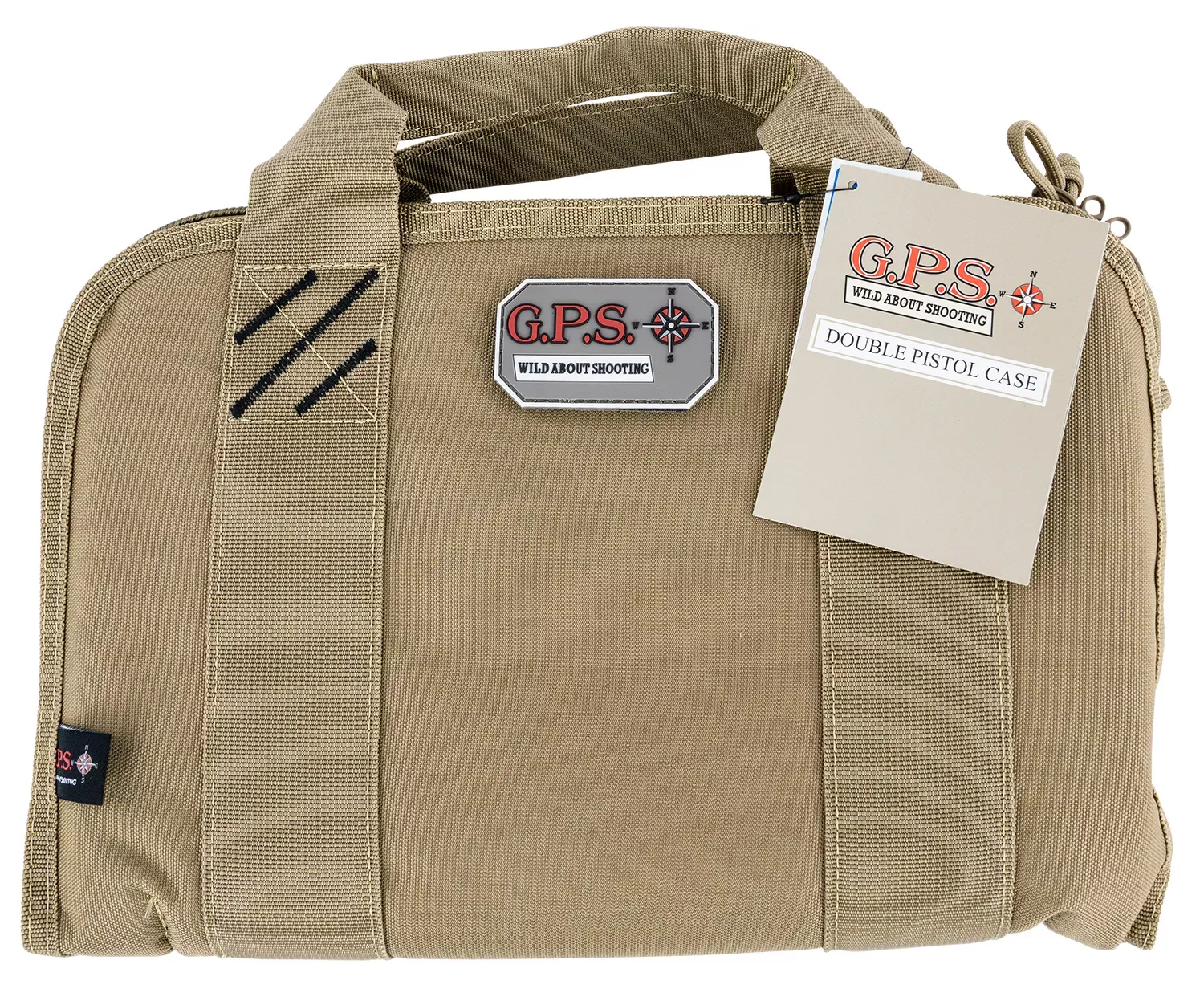 GPS Bags 1308PCT Double Tan Nylon W/ Visual ID Storage System