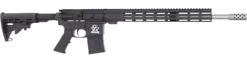 Great Lakes FirearmsAR-15450 Bushmaster 5+1 18" Stainless Barrel, Black Rec, A2 Grip, Carbine Stock, Compensator