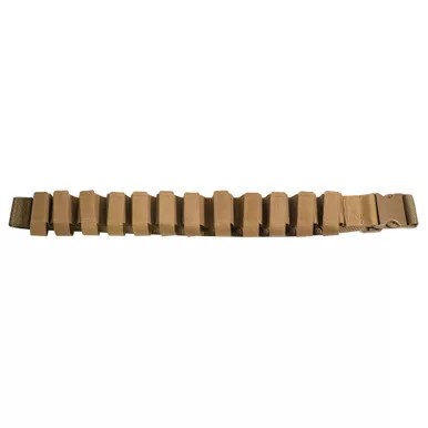 Grey Ghost Gear 40MM Belt, Ammo Pouch, Holds (12) 40MM Rounds, Laminate Construction, Coyote Brown 1087-14