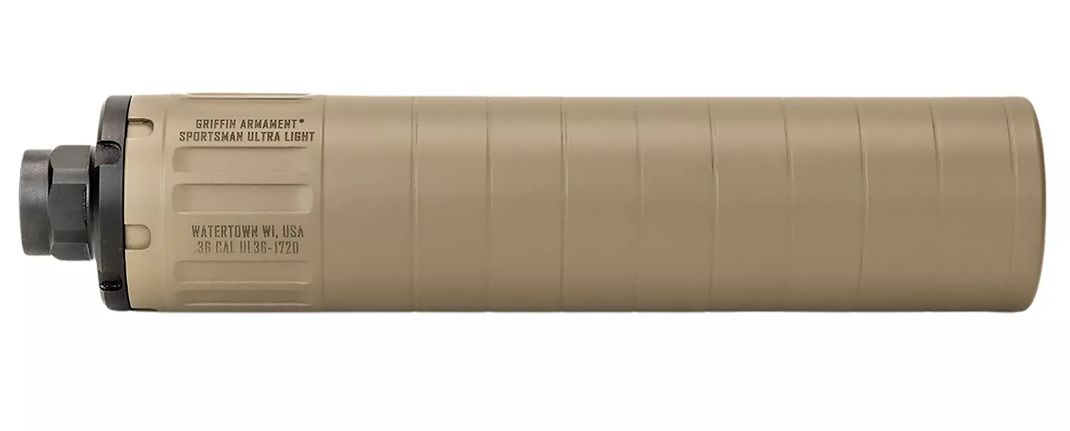 Griffin Armament GASUL36HDFDE-W Sportsman Ultra Light HD 36 Cal FDE