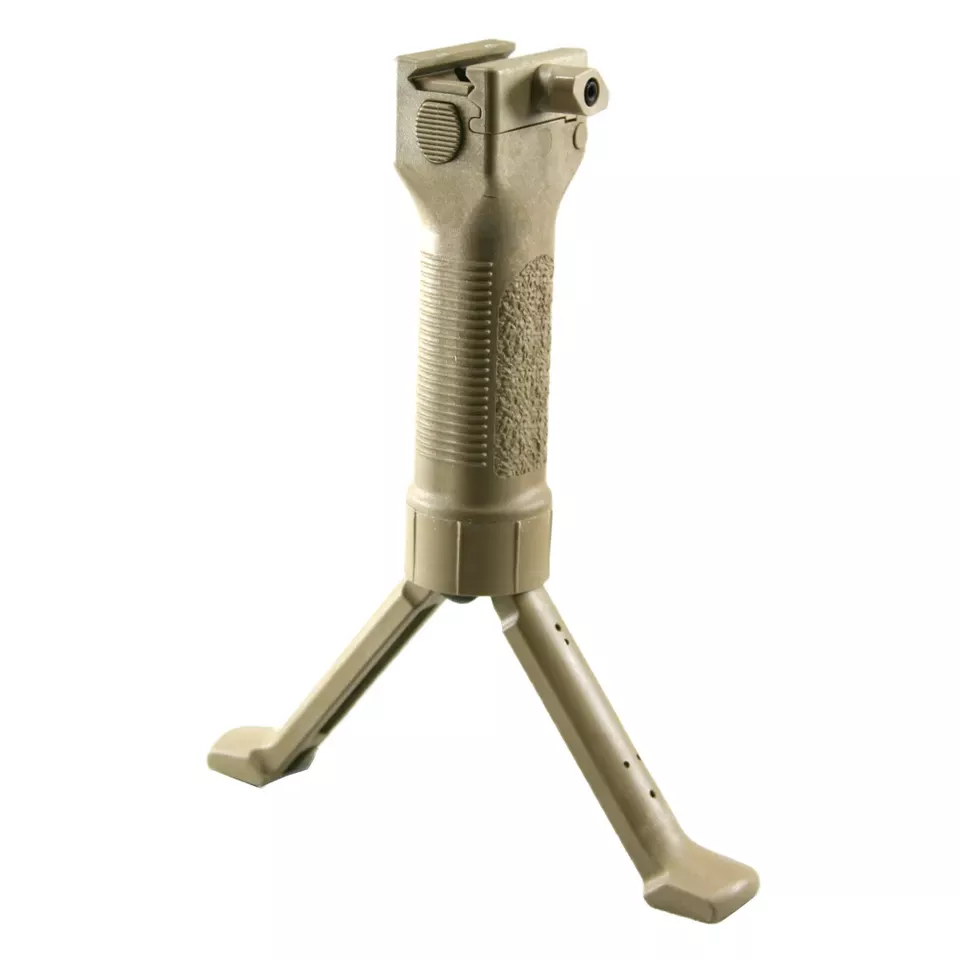 GRIP-POD Military Polymer/Steel Bipod V2 in Tan