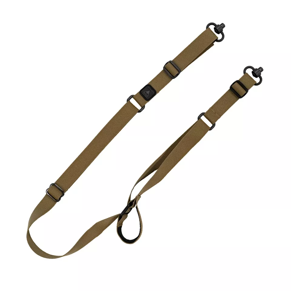 GrovTec 2-Point Sabre Sling with Swivel in Coyote Brown