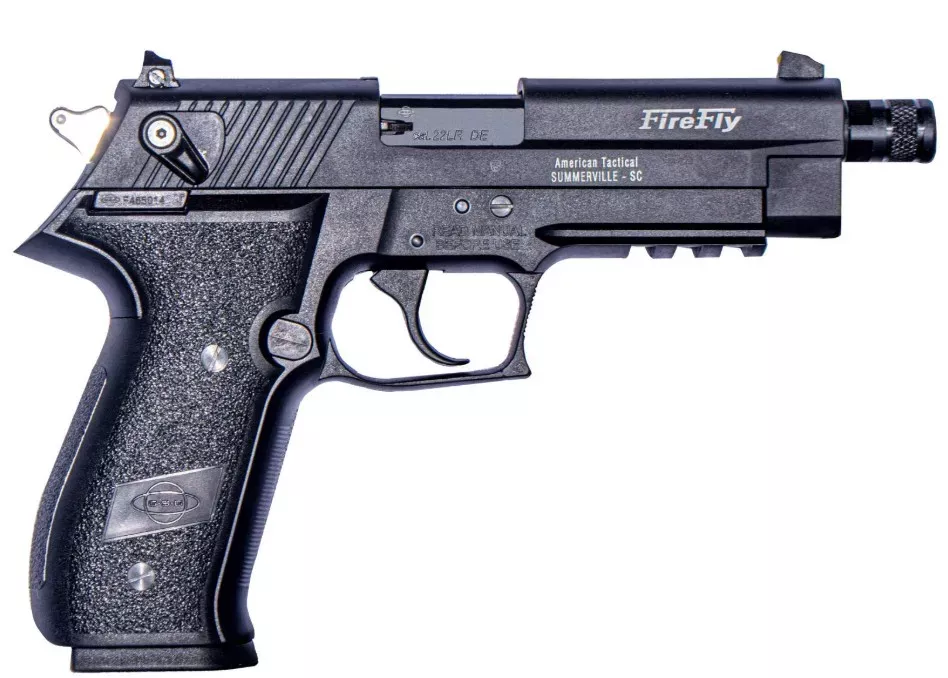 GSG FireFly HGA .22LR 4.9″ TB Black 13-RD
