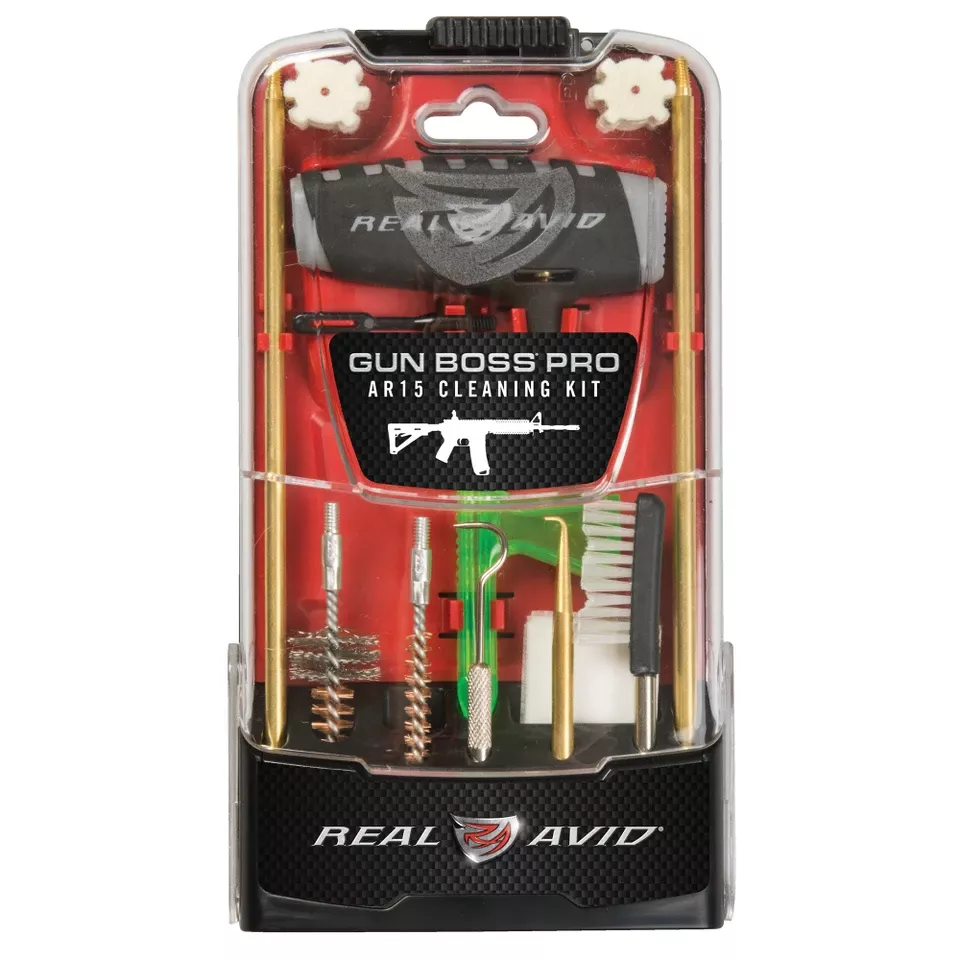 Gun Boss Pro AR15 Cleaning Kit by Real Avid