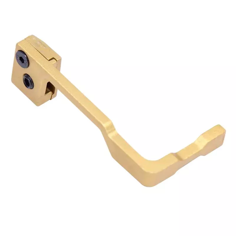 Guntec AR15 Extended Bolt Catch Release – Anodized Gold