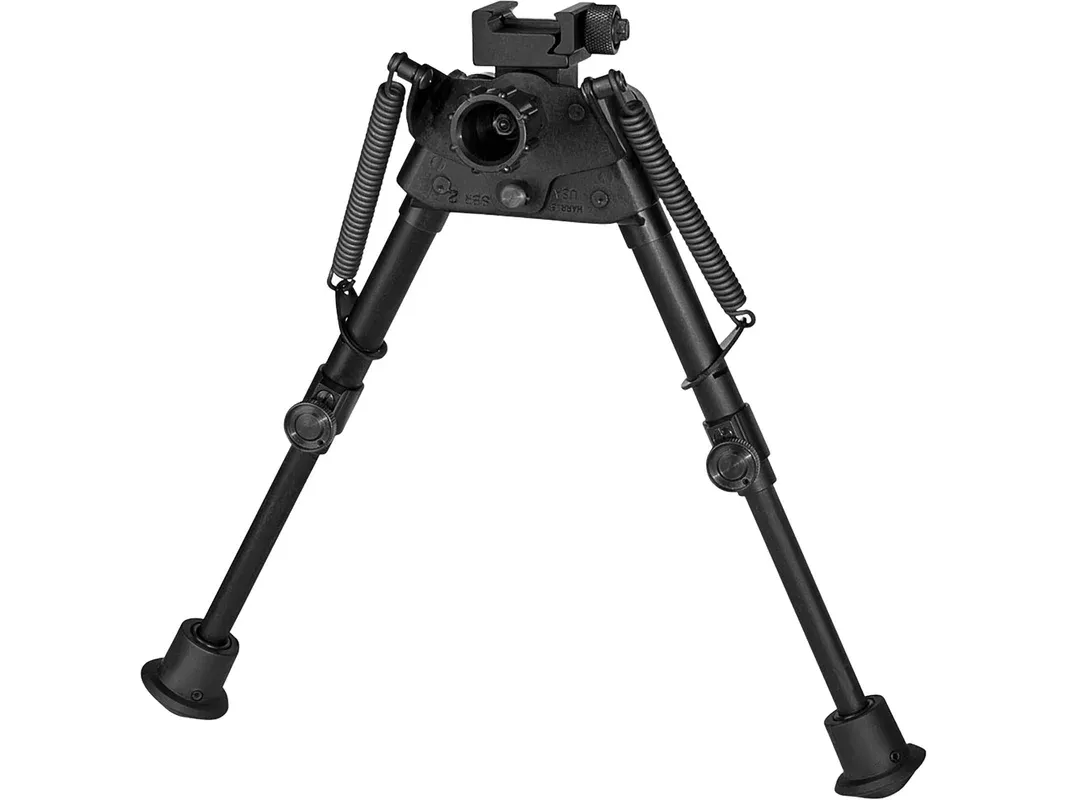 Harris Bipods S-BR2P Bipod Picatinny Rail Mount 6-9 Inches Black