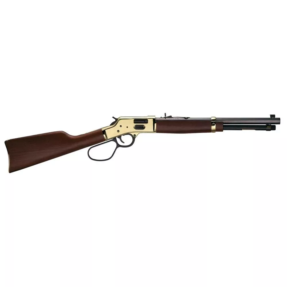 Henry Big Boy Brass Carbine Side Gate Rifle .44 Mag/.44 Spl 7rd Magazine 16.5″ Barrel Walnut