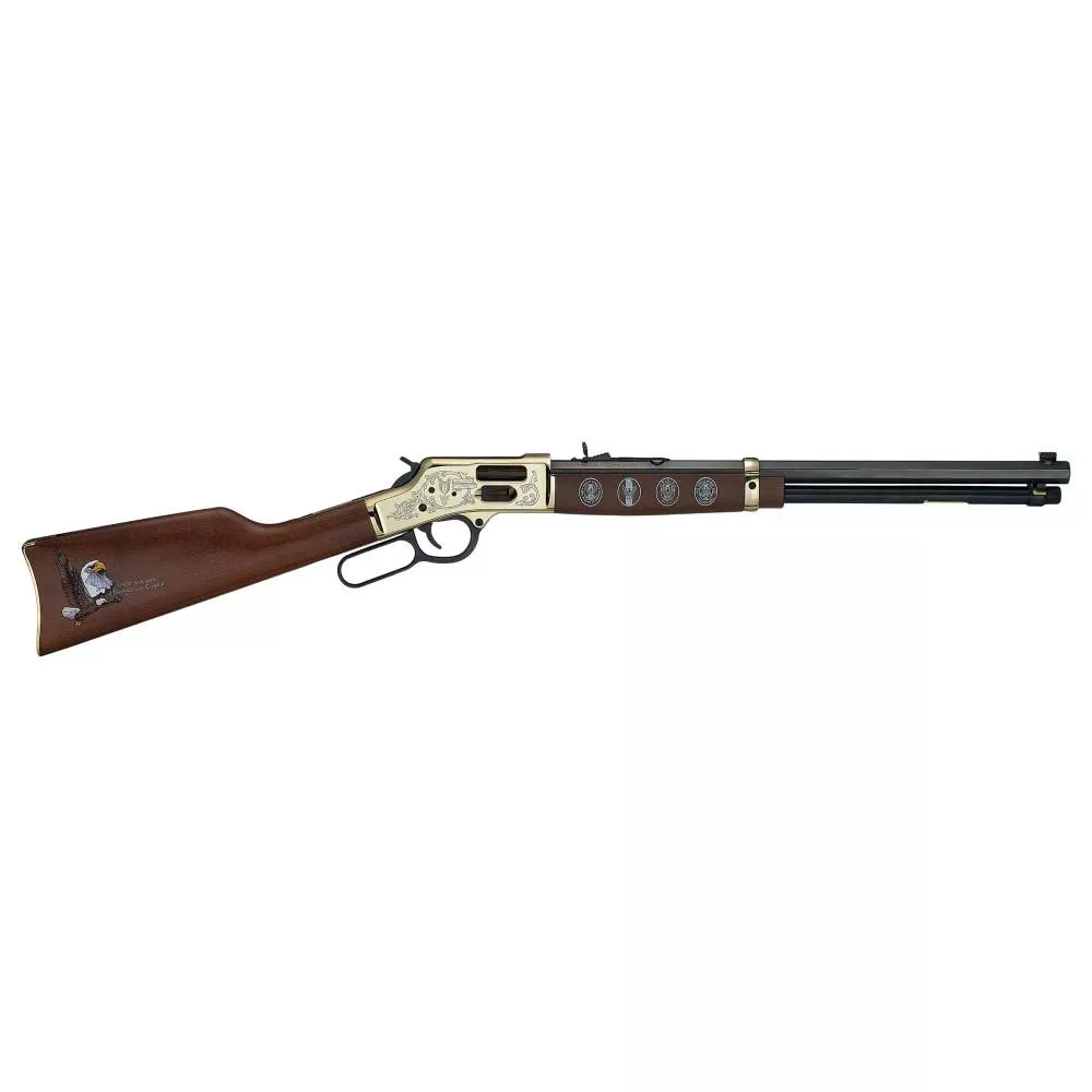 Henry Eagle Scout Centennial Tribute Edition Side Gate Rifle .44 Mag/.44 Spl 10rd Magazine 20" Barrel Walnut