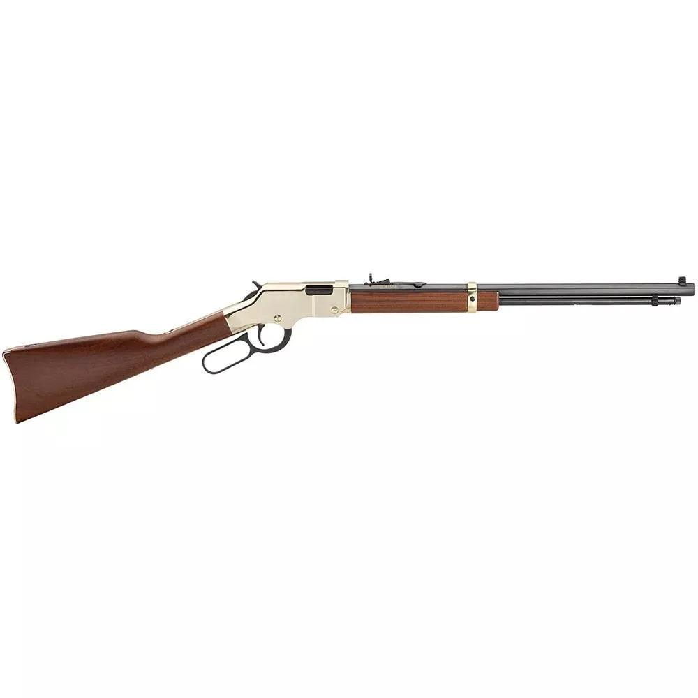 Henry Golden Boy Lever Action Rifle .17 HMR 11 Capacity 20″ Barrel Walnut Stock