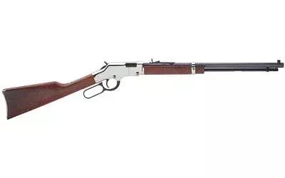 HENRY H4 GOLDEN BOY SILVER 22LR 20″