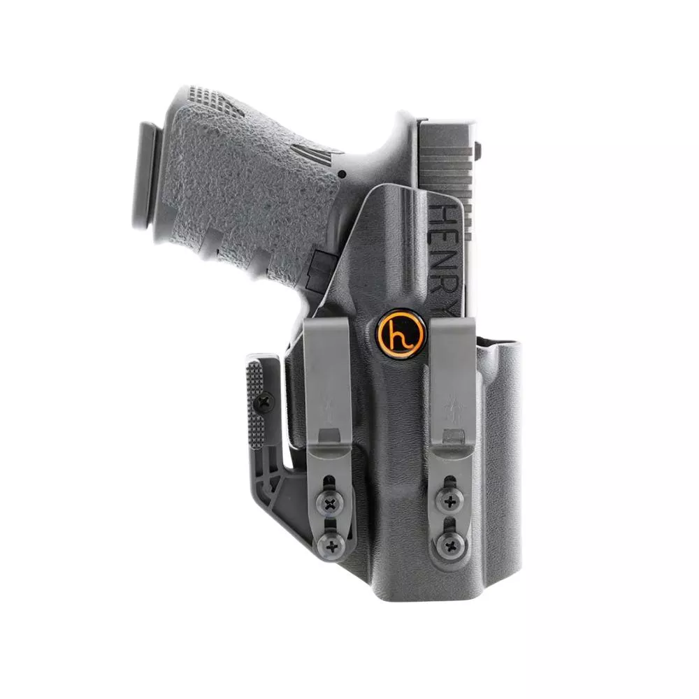 Henry Holsters Cipher AIWB/IWB Holster for Glock 19/19x/45 Black Ambi
