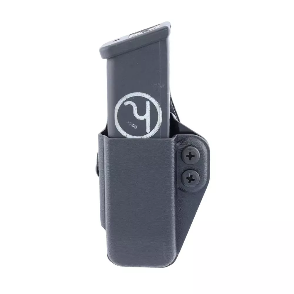 Henry Holsters Duty Pistol Mag Carrier for Glock 9/40 with Link EQ Black RH