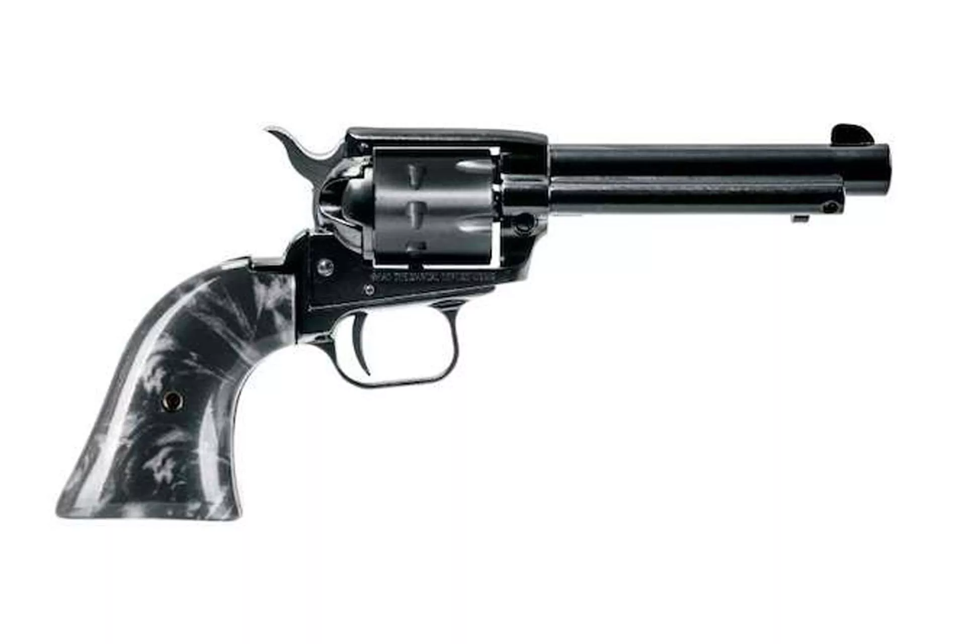 Heritage Manufacturing Rough Rider 9 Round 6.5″ 22 Long Rifle Revolver – Black Pearl – RR22999B6BP