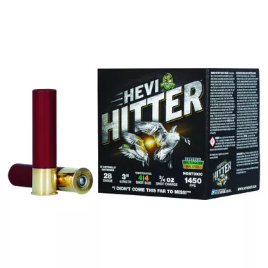 HEVI-Shot HEVI-Hitter - 28 Gauge 3", #4, Tungsten, 25-Round Box