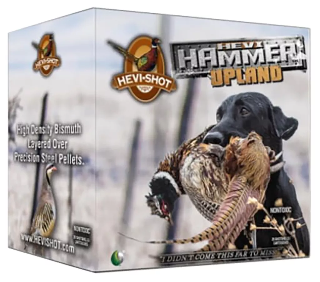 HEVI-Shot HS29225 HEVI-Hammer Upland 20 Gauge 3″ 7/8 oz 1325 fps Steel Bismuth 5 Shot Shotgun Ammo – 25 Rounds – 136791