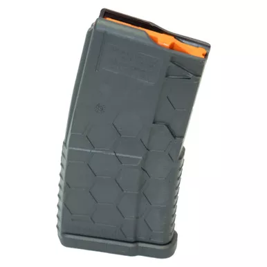 HEXMAG Shorty - AR Rifles, 223 Remington, 10 Rounds, Magazine, Gray