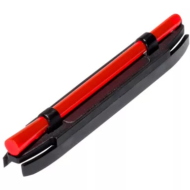 Hi-Viz Ultra Narrow Magnetic Shotgun Sight. Fits shotguns with ribs from .171" to .265" (11/64" to 17/64") (4.2mm to 6.7mm). Features one Red, non-replaceable LitePipe. S200-R