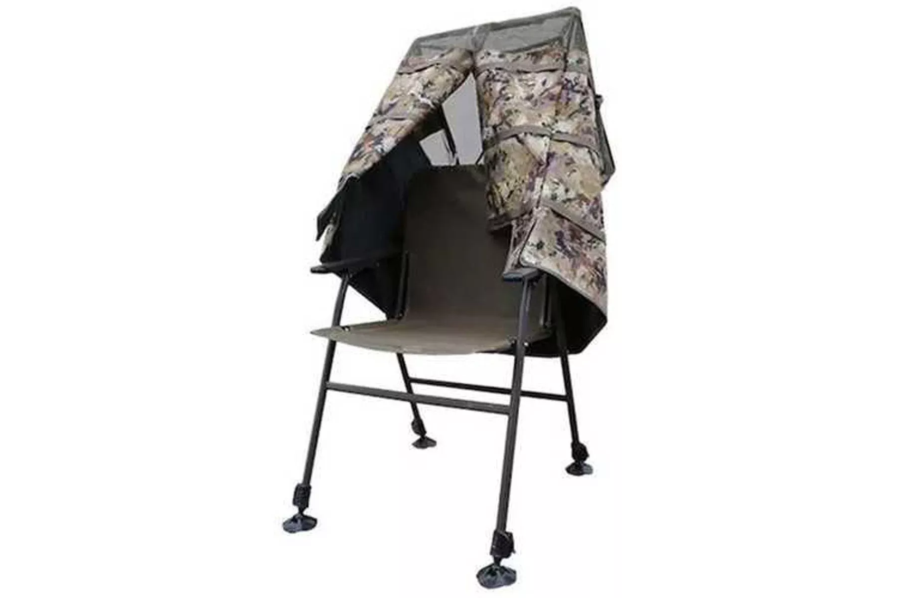 HIGDON Decoys Invisi-Chair Optifade Marsh Camo