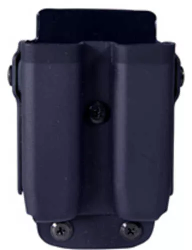 High Speed Gear Uniform Line | Twin Mag Pouch | Size 2 | Black | Fits MOLLE or Belt | Kydex | Universal Clip Mount | 42P202BK