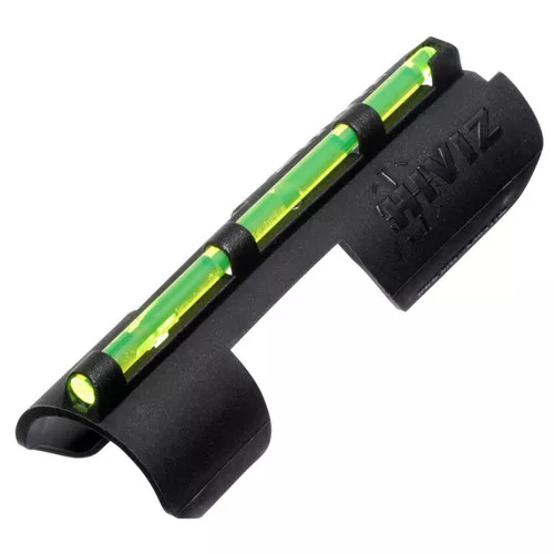 HiViz MPBTAC MPBTAC Plain Barrel SnapOn Front SightBlackGreenRed Fiber Optic UPC: 613485588248