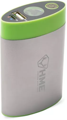 HME HAND WARMER RECHARGEABLE – 5 HOUR W/LED TORCH LIGHT