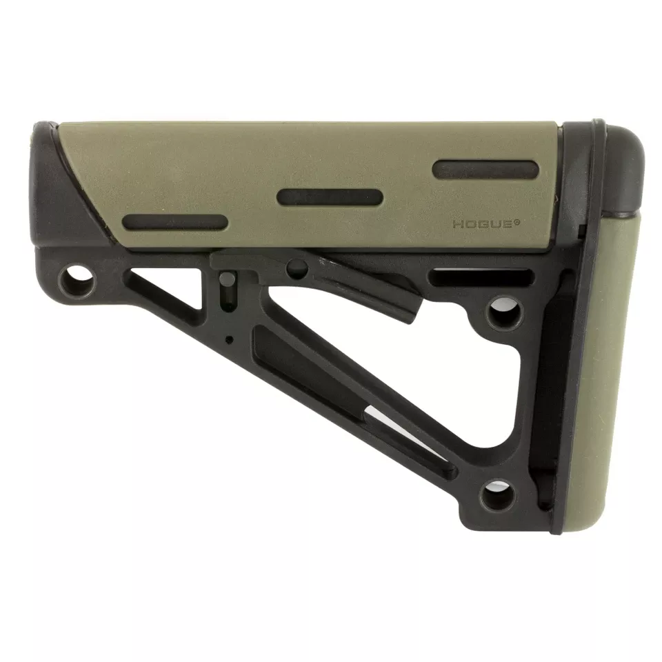 Hogue AR-15 Mil-Spec Stock Rubber OD Green