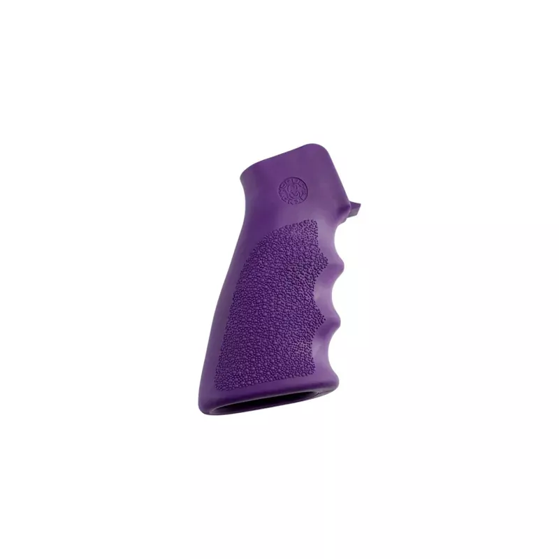 Hogue AR15/M16 OverMolded Rubber Grip w/ Finger Grooves – Purple