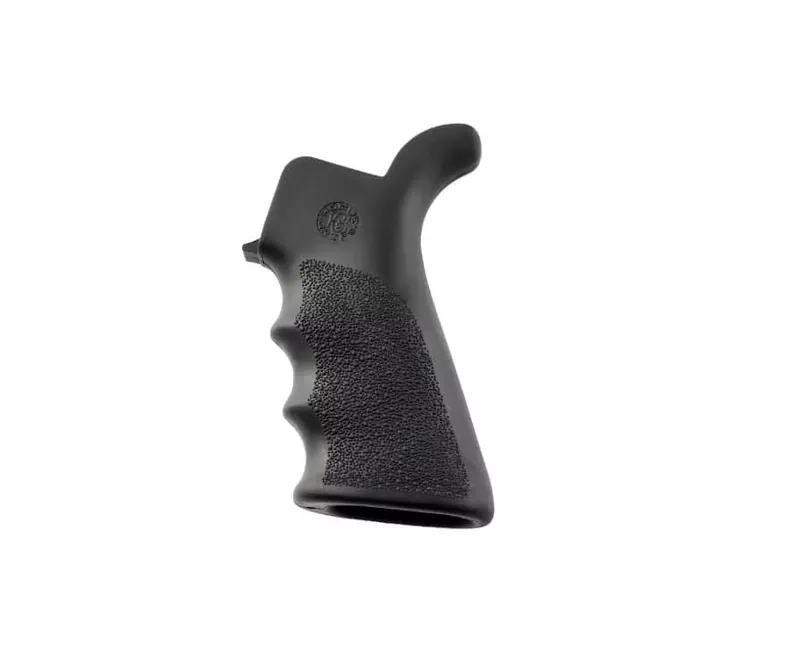 Hogue AR15/M16 Rubber Grip Beavertail w/ Finger Grooves – Black