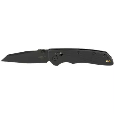 Hogue Deka | Folding Knife | CPM MagnaCut | Cerakote Finish | Black | Plain Modified Wharncliffe Edge | 3.25″ Blade | Black Polyamide Nylon 12 Grips | 24366