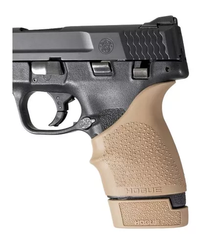 Hogue HandALL Beavertail Grip Sleeve S&W M&P Shield 45 Kahr P9/P40/CW9/CW40 FDE