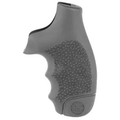 Hogue Monogrip | S&W J Frame Round Butt | Finger Grooves | Rubber | Black | 60000