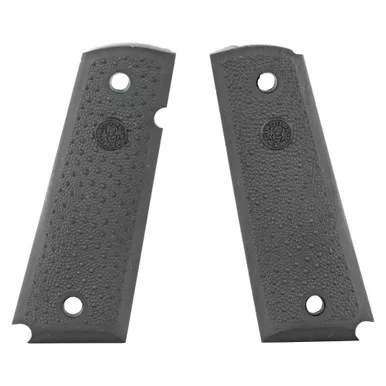 Hogue Rubber Grip - Grip Panel, 1911 Government, Black