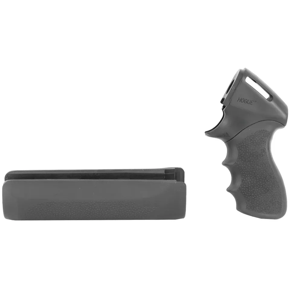 Hogue Tamer Grip and Forend for Remington 870 - Black