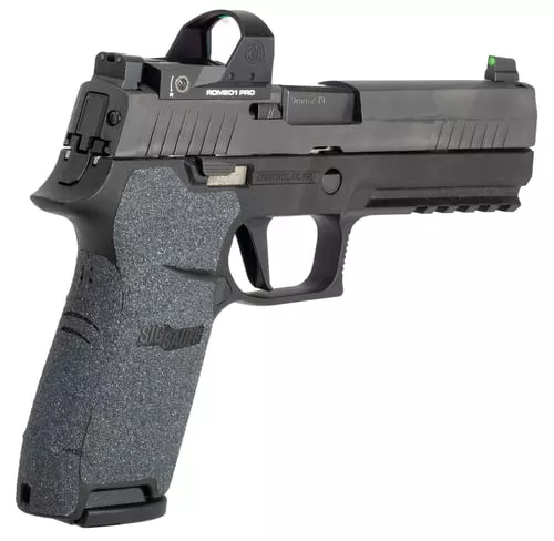 Hogue Wrapter Grit Adhesive Grip Sig Sauer P320 Black Med.Module Full Size