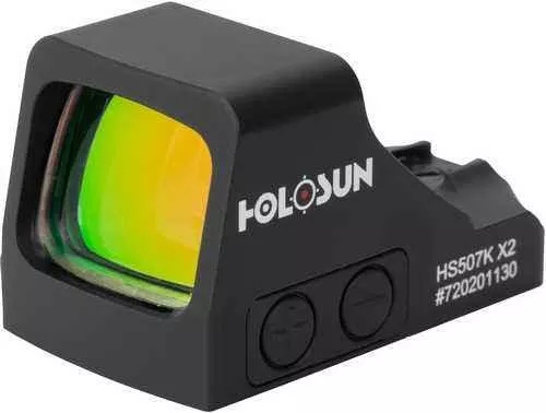 Holosun HS507K-X2 1X Multi-Reticle Black Hardcoat AFALSEdized