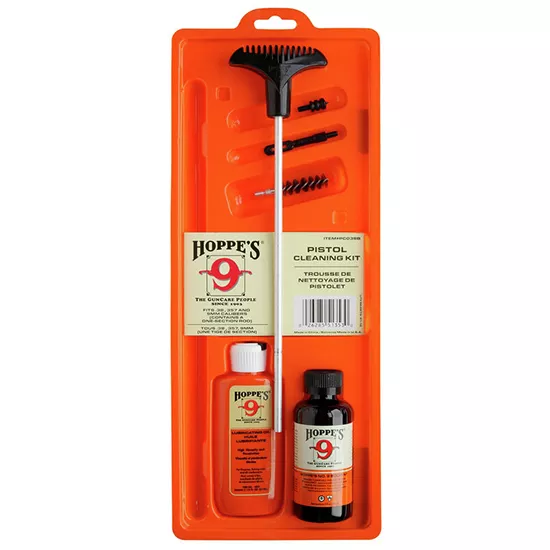 HOP CLEANING KIT 38 357 9MM CLAM (10)
