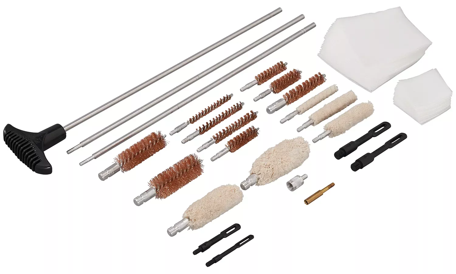 Hoppe’s UAC76 Universal Accessory Cleaning Kit Multi-Caliber/Silver Hard Case