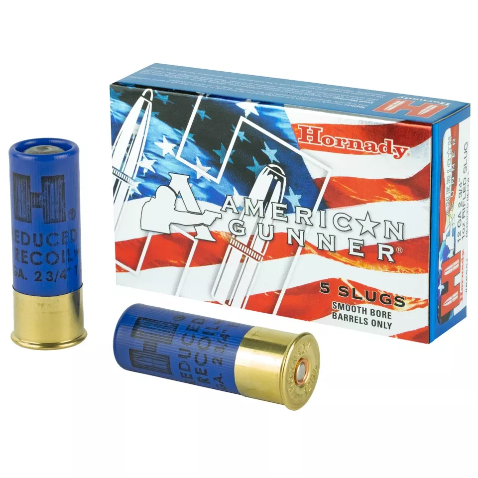 Hornady 12 Gauge 2.75" 1 oz Slug Ammunition - 5 Rounds/Box