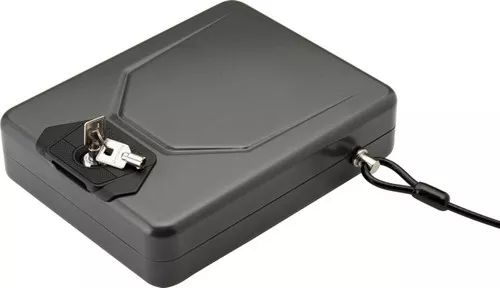 Hornady 98153 Alpha Elite Lock Box Key Entry Black Steel 10.25 x 8 x 2.75 UPC: 090255981537