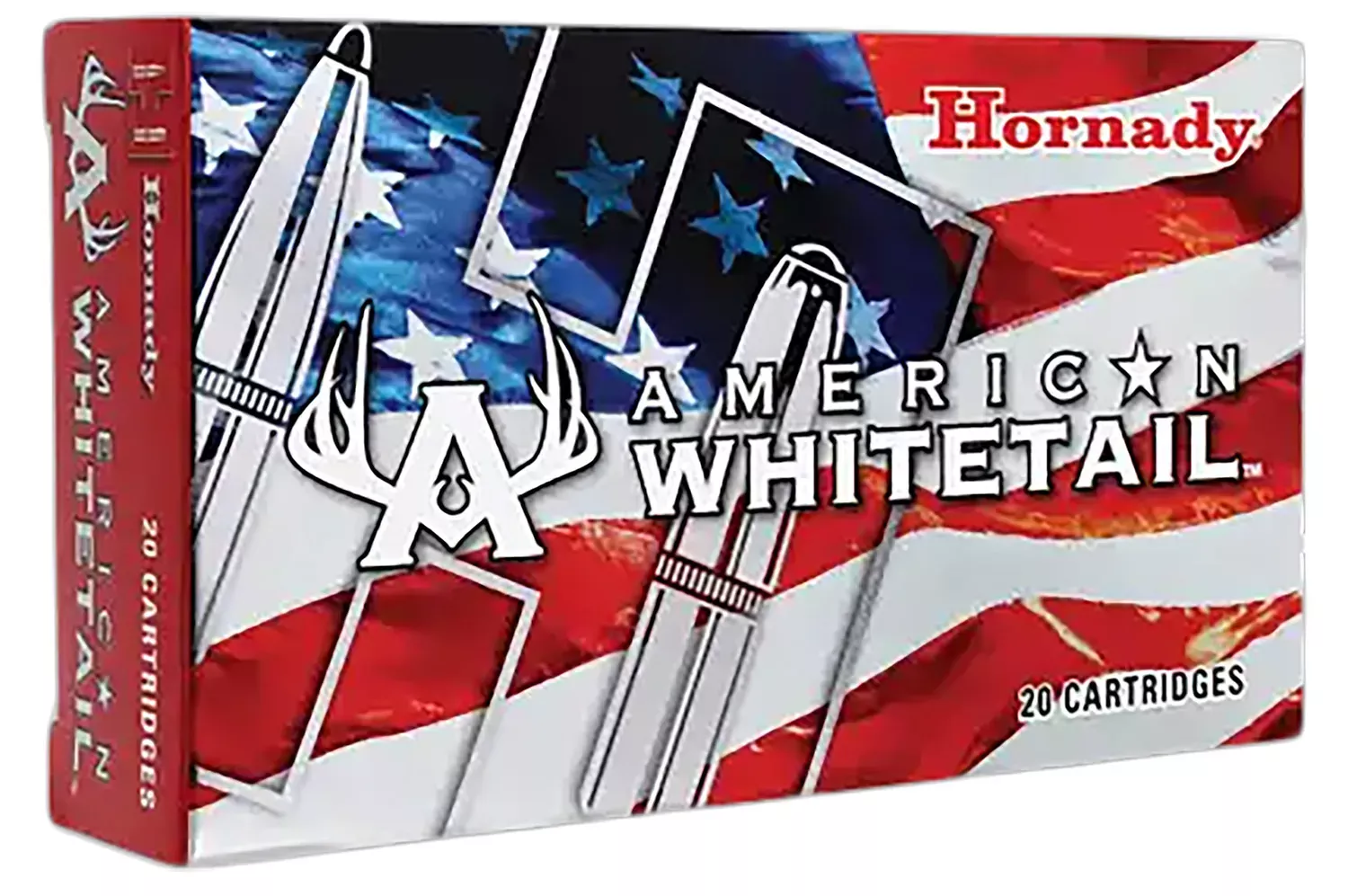 Hornady American Whitetail .300 Winchester Magnum 180 Grain Interlock, 20-Round Box