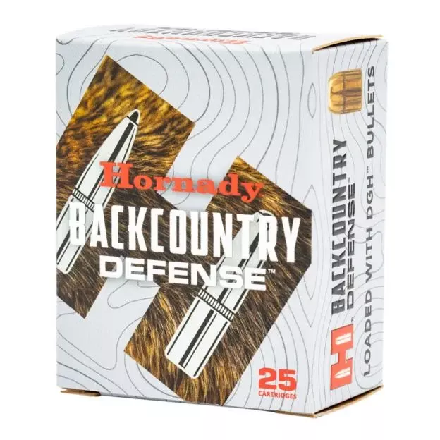 Hornady Backcountry Defense Ammunition 500 S&W 500 Grain JFP 25/ct