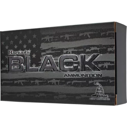 Hornady Black Hyper Velocity Centerfire Ammunition, 5.45 x 39mm, Hornady V-Max, 60 Grain – 20 Cartridge Box ( 20 / 1 )