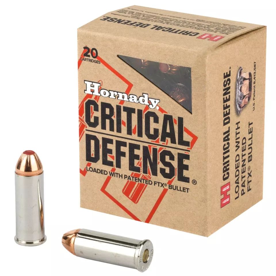 Hornady Critical Defense .44 Special 165 Grain Ammunition - 20 Rounds/200 Rounds