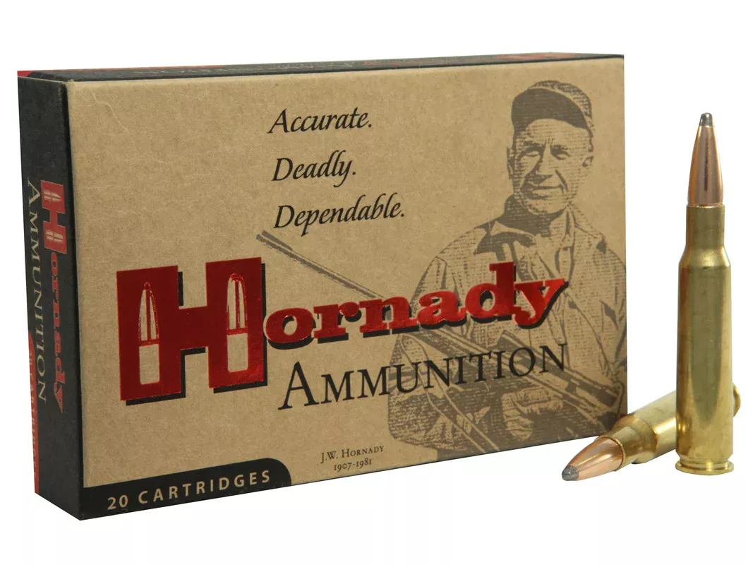 Hornady Custom 275 Rigby (Rimless) (also 275 High Velocity) Ammo 140 Grain Hornady Interlock Jacketed Soft Point Box of 20
