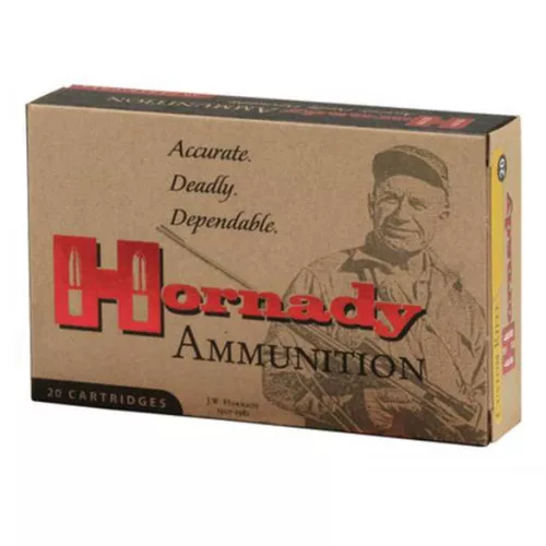 Hornady Custom Hyper Velocity Centerfire Ammunition, 405 Winchester, InterLock Spire Point, 300 Grain – 20 Cartridge Box ( 20 / 1 )