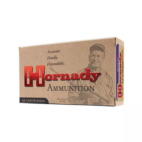 Hornady Match Hyper Velocity Centerfire Ammunition, 6.5 Creedmoor, Extremely Low Drag-Match, 140 Grain – 20 Cartridge Box ( 20 / 1 )