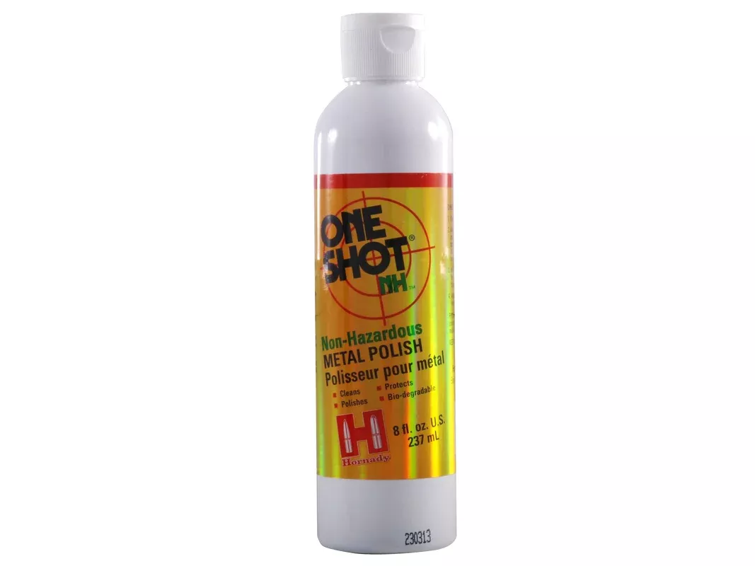 Hornady One Shot Non-Hazardous Brass Case Polish 8 oz Liquid