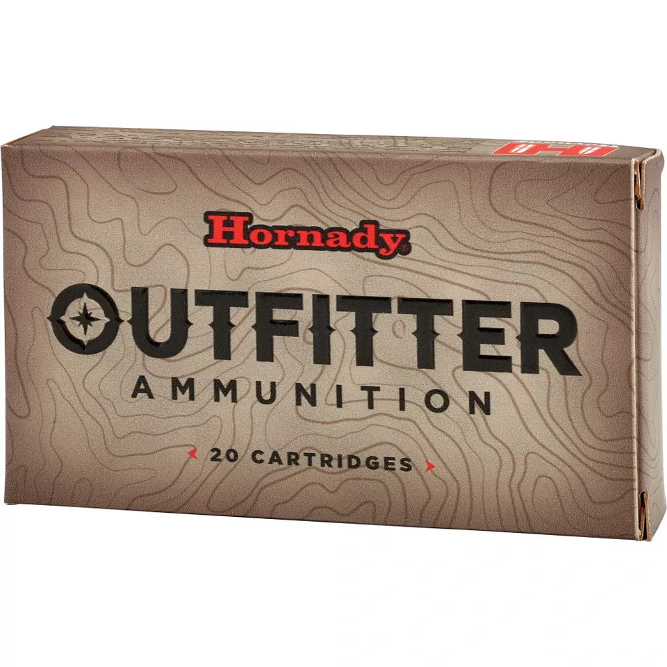 Hornady Outfitter 375 H&H 250 Grain CX, 20 Rounds/Box, 120 Rounds/Case