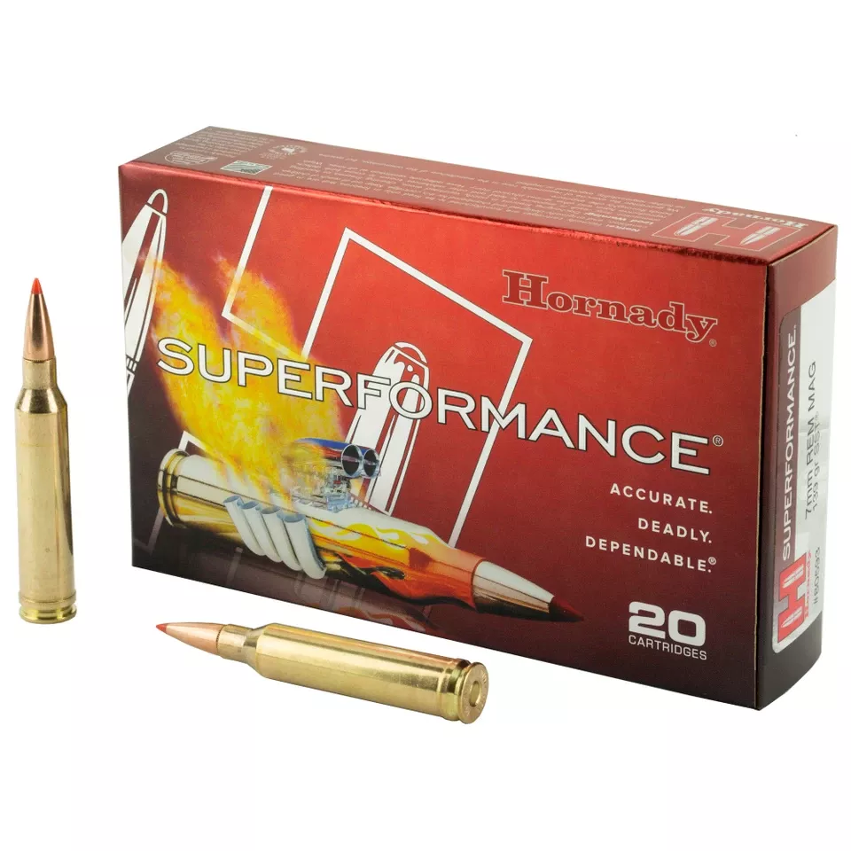 Hornady Superformance 7mm Remington Magnum 139 Grain SST 20 Rounds/200 Rounds